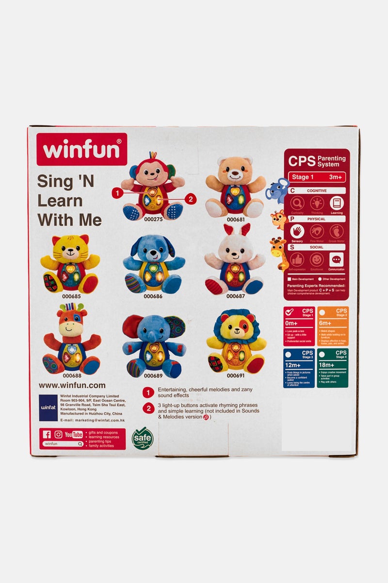 WinFun Sing N Learn With Me Timber The Elephant - Image 3